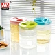 Transparent Lemon Juice Jugs Beverage Water Jug Plastic Round Cold Water Kettle